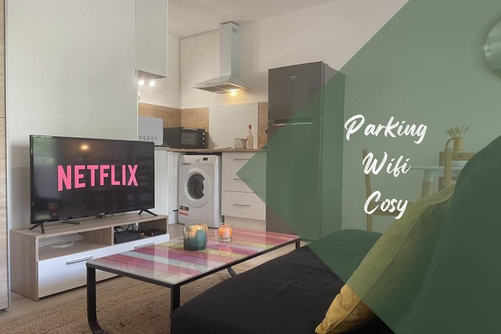 Studio Cosy - Balcon - Wifi - Free Parking Narbonne Dış mekan fotoğraf